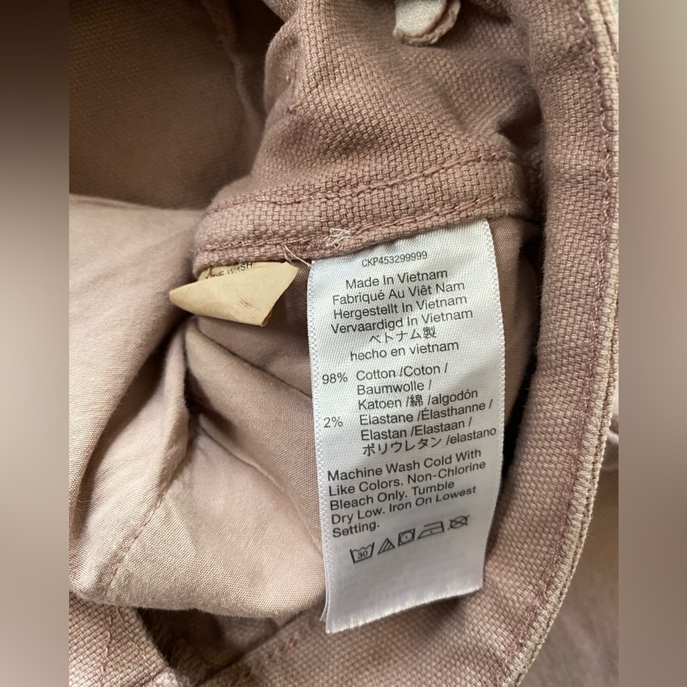 Women’s Madewell Slim Emmett Tapered Pants in Vintage Petal - Picture 5 of 5